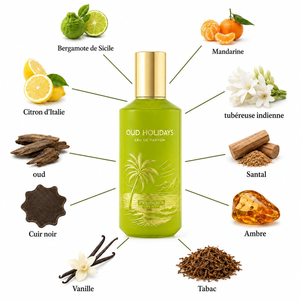 Oud Holidays – Pendora Scents, mise en avant du parfum SERANIX