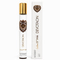 Devotaon – Sultan El Waha, flacon vaporisateur et coffret Eau de Parfum 35 ml, fond blanc
