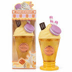 Flacon parfum gourmand en coupe glacée jaune banane caramel – senteur Banane Caramel SERANIX