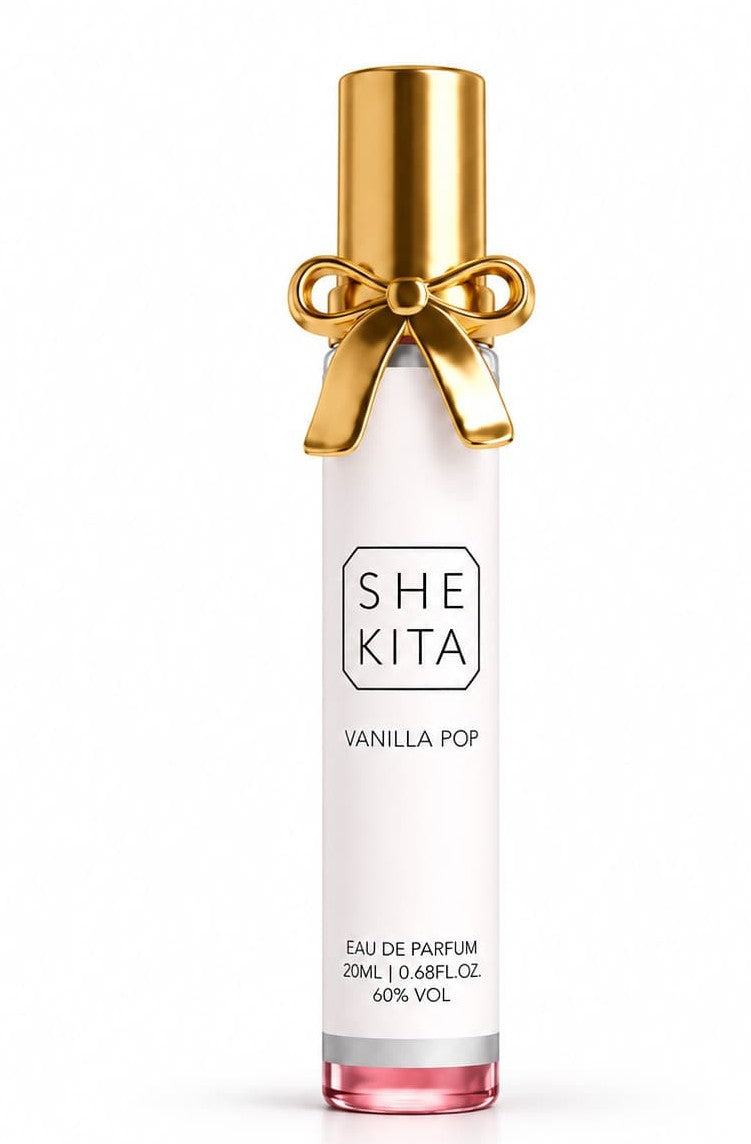 Coffret SHE KITA Vanilla Pop - coffret-sac cadeau vu de trois-quarts